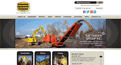 Desktop Screenshot of columbusequipment.com